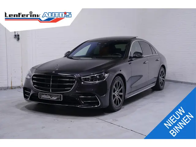 Mercedes-Benz S-klasse 450 4MATIC AMG Line NAP Head-up Panodak Memory 21 Inch Stoelventilatie Apple...