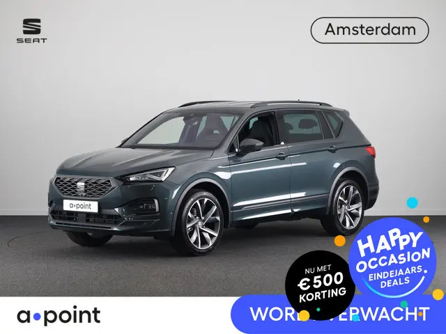 Seat Tarraco 1.5 TSI FR Business Intense 150pk DSG | Verlengde garantie | Elektrisch verstelbare voorstoelen met geheugen | Verwarmbare voorstoelen |