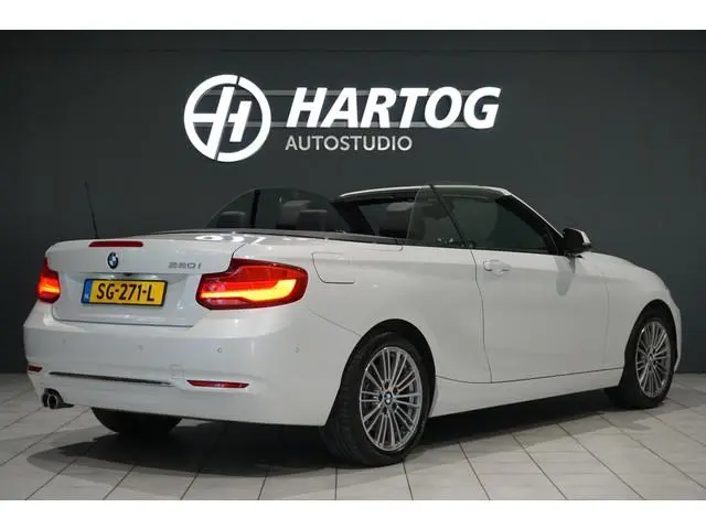BMW 2-serie Cabrio 220i High Executive + CAMERA / LEDER / STOELVERWARMING / GROOT SCHERM