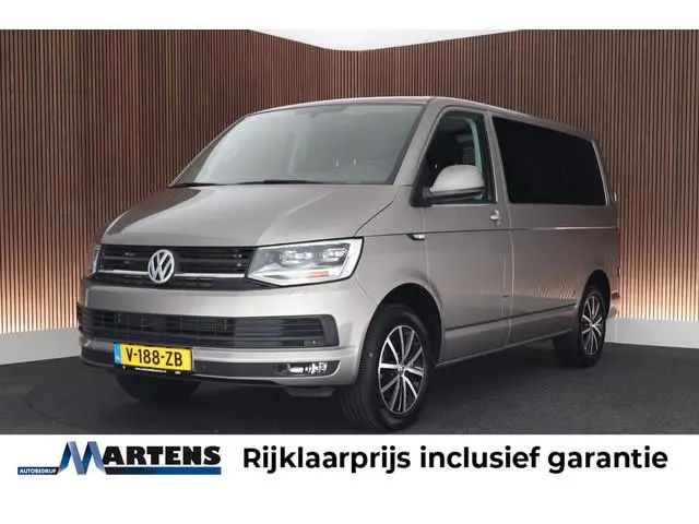 Volkswagen Transporter 2.0 TDI 150pk H6 DC L1H1 Highline MARGE ! LED Parkeersensoren ACC Navigatie