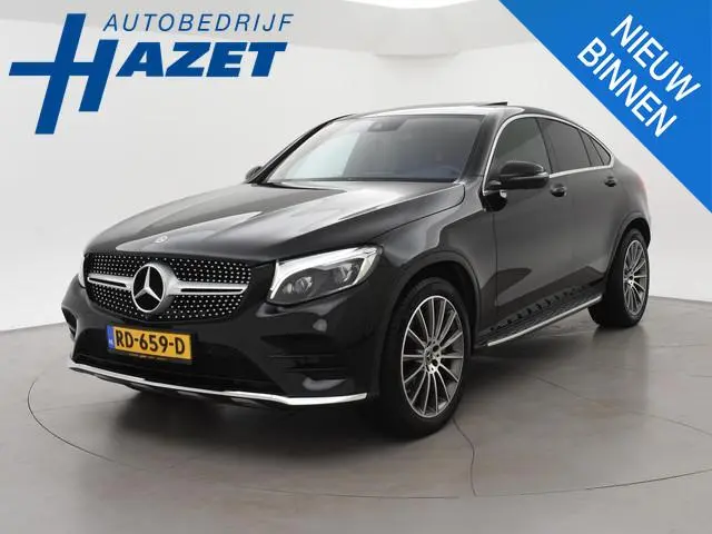 Mercedes-Benz GLC-klasse Coupé 250 4MATIC PREMIUM AMG SPORT + SCHUIFDAK | 360 CAMERA | STOELVERW. |...