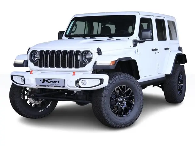 Jeep Wrangler Unlimited 4xe 380 Dominator | Liftkit 2.5 Rubicon | Electric Treeplanken | Grill 2025...