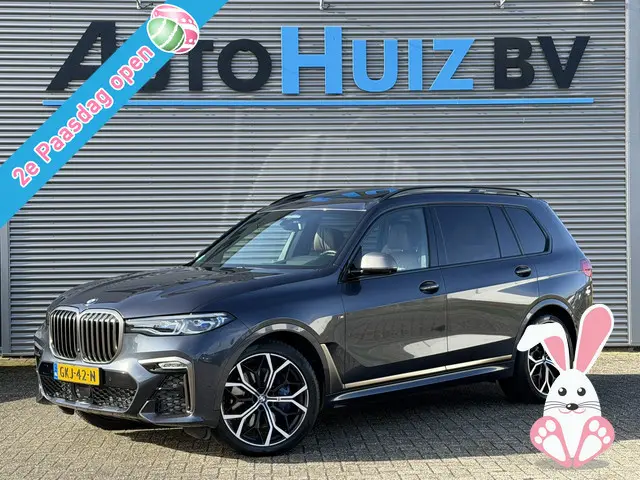 BMW X7 M50i High Executive M Sport Executive Drive Pro 7-Zits Skylounge Laser Licht 22 Inch Stoelven...