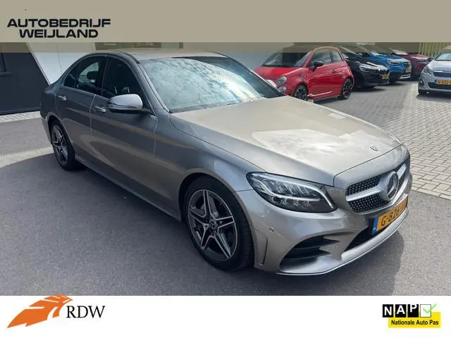 Mercedes-Benz C-klasse 180 Business Solution AMG-line NIEUWSTAAT FACELIFT I Leer I Camera I PDC  I 1...