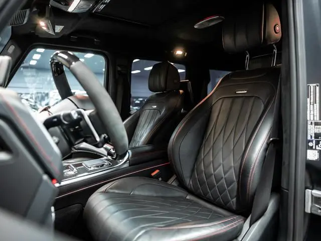 Mercedes-Benz G-klasse AMG 63 Vol uitgevoerde manufactur magno black, rode stiksels!!!!!!!