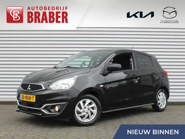 Mitsubishi Space Star 1.0 Intense | Airco | 14" LM | Leder stuurwiel | Regen- & lichtsensor |