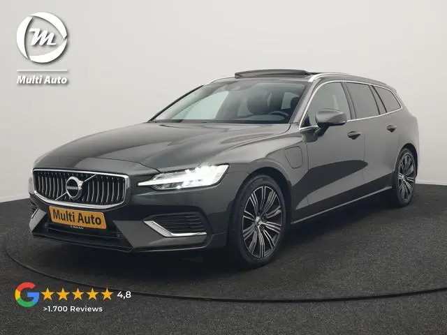 Volvo V60 T6 Recharge AWD Inscription PHEV 340pk | Panodak | Adaptive Cruise | Camera | Stoelen & St...