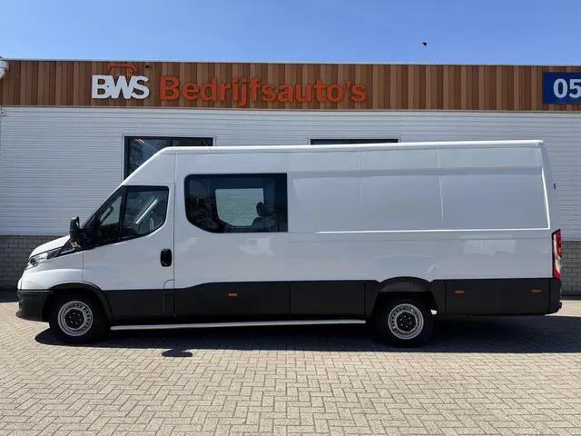 Iveco Daily 35S14V 2.3 automaat 410 L4H2 DC 6 persoons / vaste prijs rijklaar € 29.950 ex btw / idea...