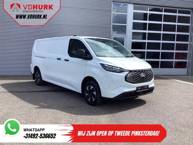 Ford E-Transit Custom 71 kWh L2 360 km WLTP Garantie t/m 2028/ LED/ Snellader/ Standkachel/ Stoelver...