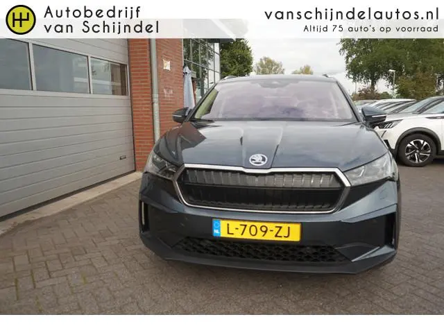 ŠKODA Enyaq iV 60 89%SOH WAARDE ORIGINEEL NEDERLANDS ZEER LUXE PANORAMADAK ELECTR.TREKHAAK STOELVERW...