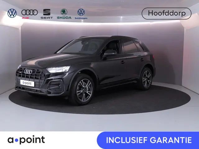 Audi Q5 50 TFSI e Advanced edition 299 pk S-tronic | Verlengde garantie | Navigatie | Trekhaak (wegklapbaar) | Parkeersensoren | Stoelverwarming v/a | S-line interieur |