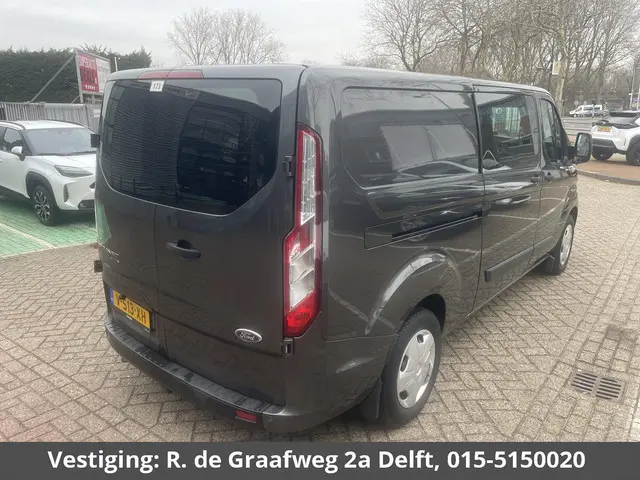 Ford Transit Custom 320 2.0 TDCI L2H1 Limited DC ROLSTOELLIFT OMBOUW | Marge auto | Stoelverwarming