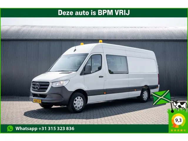 Mercedes-Benz Sprinter 314 CDI L3H2 | DC | Dubbele Cabine | Mixto | Automaat | 1e Eigenaar | Mbux |...