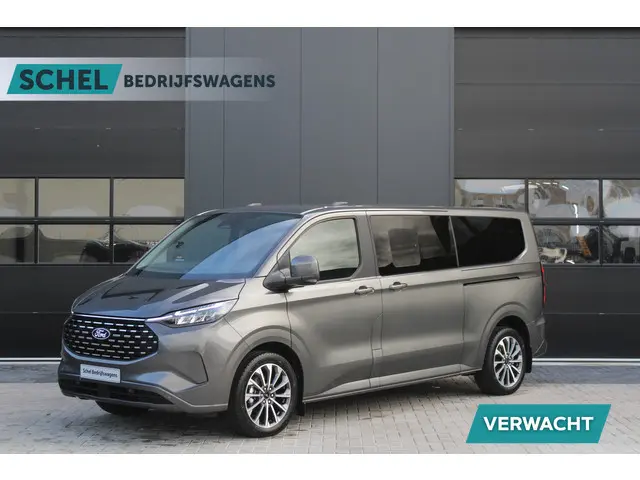 Ford Transit Custom Tourneo 340 2.5 PHEV L2H1 Titanium X 232pk - ACC - Pano - B&O - Elek. schuifdeuren - 360 camera - Elek-Trekhaak - Excl BTW - Rijklaar