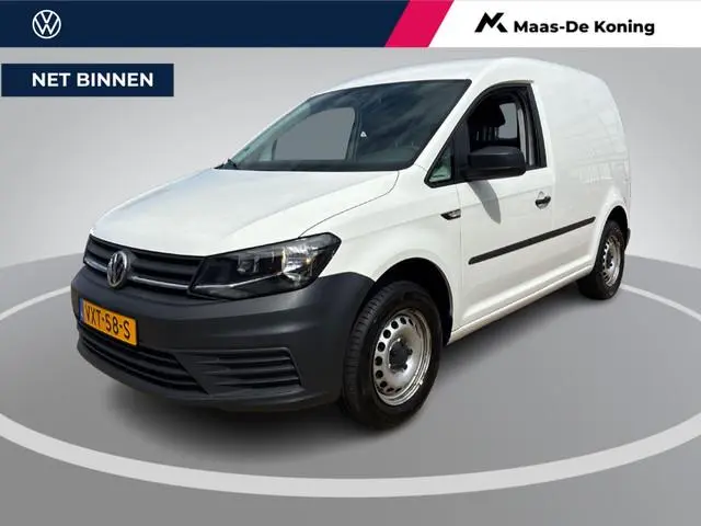 Volkswagen Caddy 2.0 TDI L1H1 102pk BMT Comfortline · Trekhaak · Vloerplaat · Airco · DAB radio · Bl...