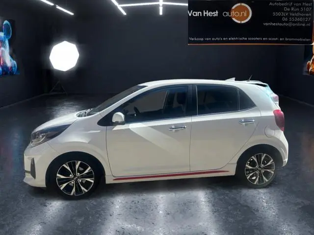 Kia PICANTO 1.2 GT-Line GAR TOT 03-2028 | LEER | SPORTVELGEN | CLIMA | NAVI | CRUISE CONTROL