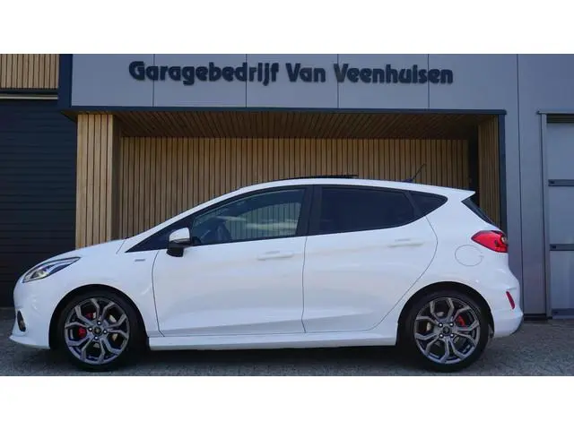 Ford Fiesta 1.0 101pk EcoBoost ST-Line Automaat 5Drs Pano.Dak B&O LED 17inch LM Stoelverwarming *Com...