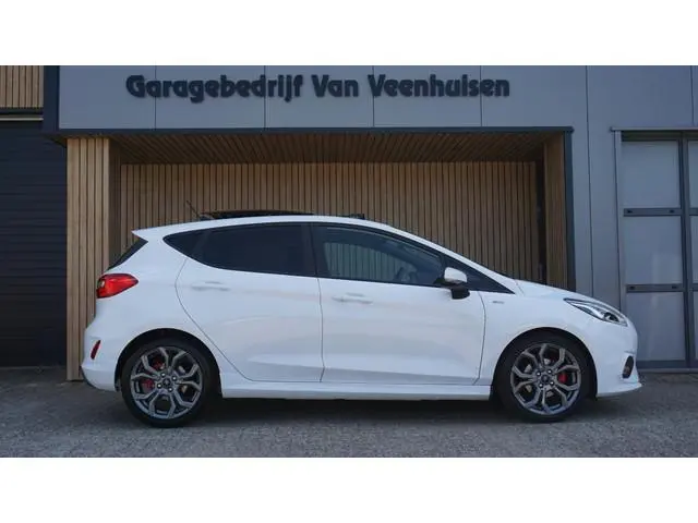 Ford Fiesta 1.0 101pk EcoBoost ST-Line Automaat 5Drs Pano.Dak B&O LED 17inch LM Stoelverwarming *Com...