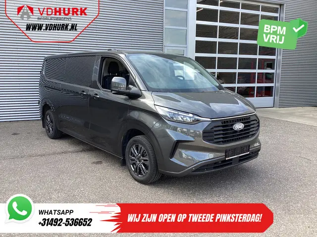 Ford Transit Custom 2.0 TDCI 170 pk Aut. L2 2xSchuifdeur/ Adapt.Cruise/ B&O/ 360 Camera/ Carplay/ St...