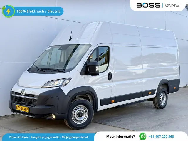 Opel Movano Electric 110kWh 270PK L3H3 420km WLTP BEV Elektrisch Snelladen Adaptive Cruise Control C...