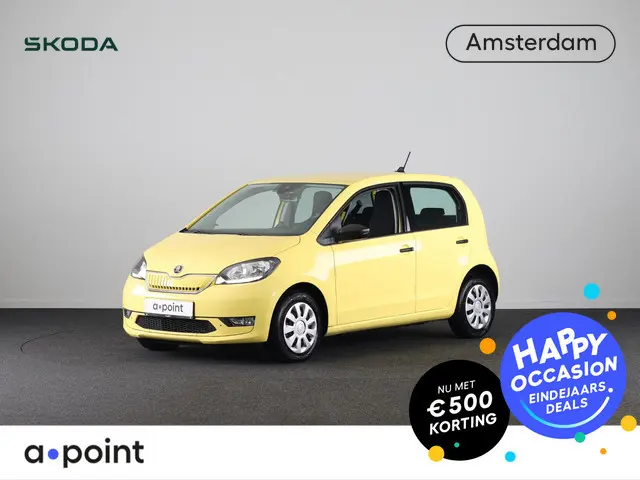 Skoda Citigo e-iV EV Ambition 83pk | Navigatie via app | Bluetooth | Automatische Airco