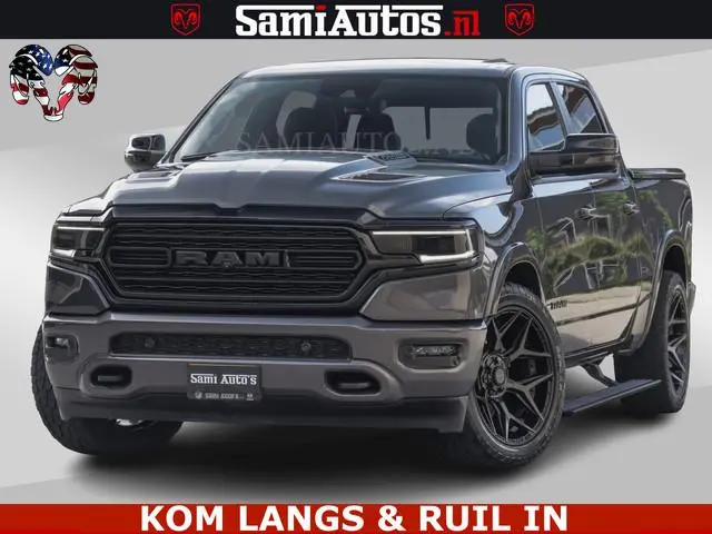 Dodge RAM LIMITED NIGHT 5.7 V8 402PK | HUD | 4PL WHEELS | LUCHTVERING |OPEN UILAAT KLEP | BOM VOL |...