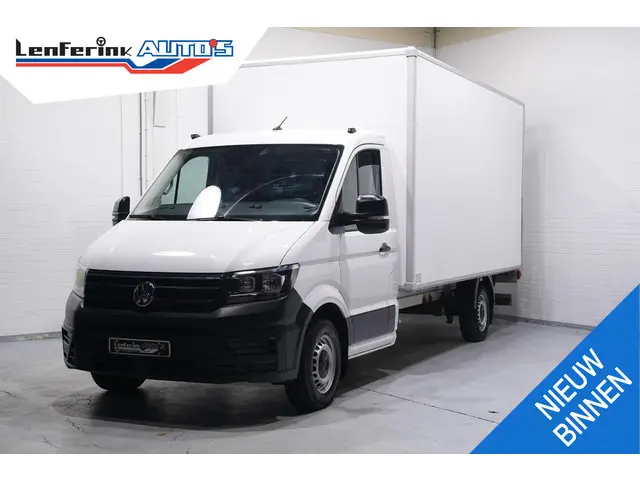 Volkswagen Crafter 2.0 TDI 140 pk Bakwagen met Laadklep / Zijdeur Navi, Airco, LxBxH 430x210x210 cm