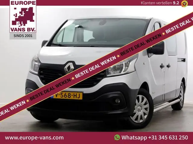 Renault Trafic 1.6 dCi 145pk E6 L2H1 D.C. Comfort Airco/Camera/2x Schuifdeur  07-2017