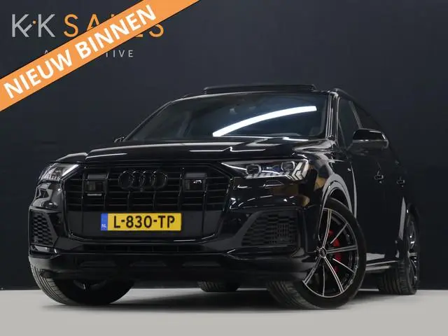 Audi Q7 60 TFSI e quattro Competition S line [TREKHAAK, SCHUIFDAK, 360° CAMERA, APPLE CARPLAY, STOEL...