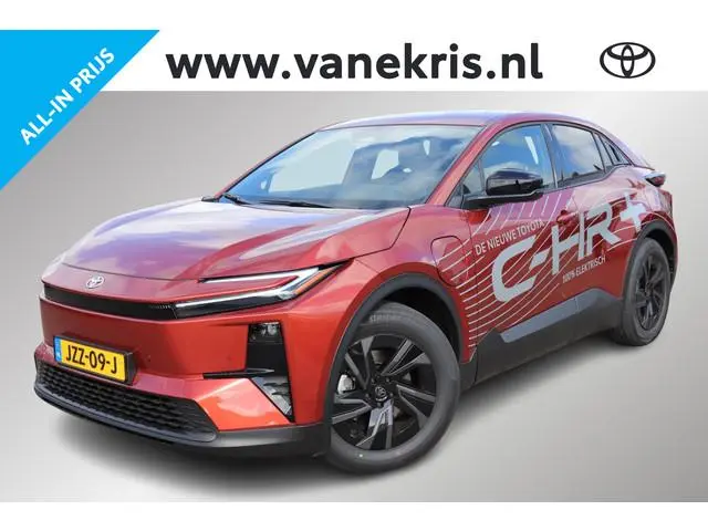 Toyota C-HR+ First Edition 77 kWh, Demovoordeel!, 607 (WLTP), Elec. Achterklep, Sensoren, Camera!
