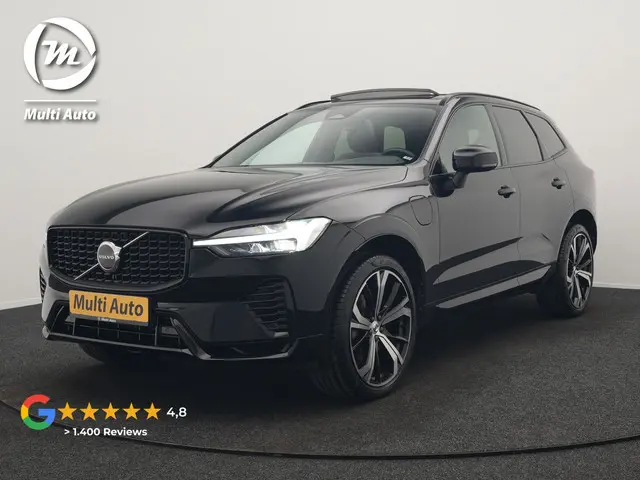 Volvo XC60 T6 AWD Plus Dark PHEV 350pk Dealer O.H. | Panodak | Camera | Harman / Kardon | Lederen Sp...