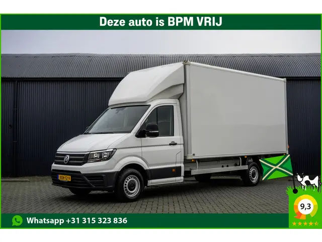 Volkswagen Crafter **35 2.0 TDI 177PK | Bakwagen met laadklep | Airco | Adapt.cruise | 3-Zits**