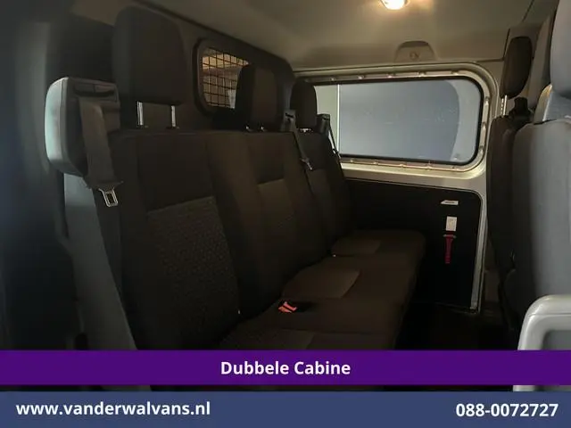 Ford Transit Custom 2.0 TDCI 131pk L2H1 Dubbele Cabine Euro6 Airco | 6-Zits | LED | Cruisecontrol |...
