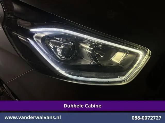 Ford Transit Custom 2.0 TDCI 131pk L2H1 Dubbele Cabine Euro6 Airco | 6-Zits | LED | Cruisecontrol |...