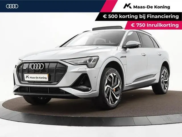 Audi E-tron 55 300kW/408PK S Line 95Kwh · SOH 94,6% · Panoramadak · Leder/Alcantara · 360°Camera + P...