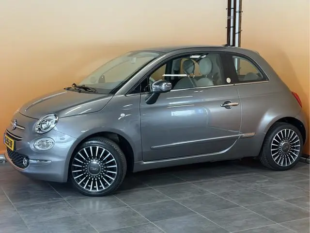 Fiat 500 1.2 Lounge panoramadak | lmv | navi | metallic