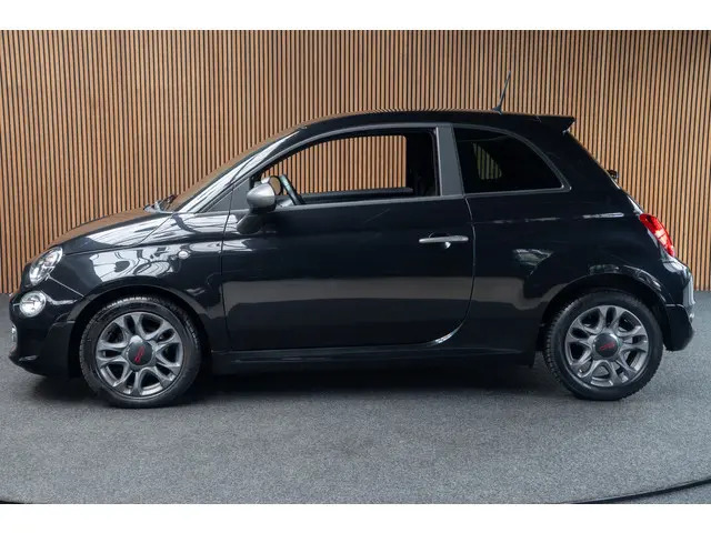 Fiat 500 0.9 TwinAir Turbo 500S Leer Navi Airco Cruise LM velgen