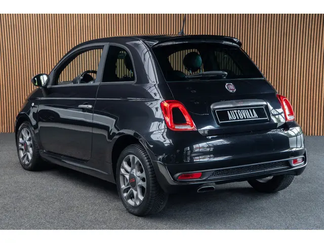 Fiat 500 0.9 TwinAir Turbo 500S Leer Navi Airco Cruise LM velgen