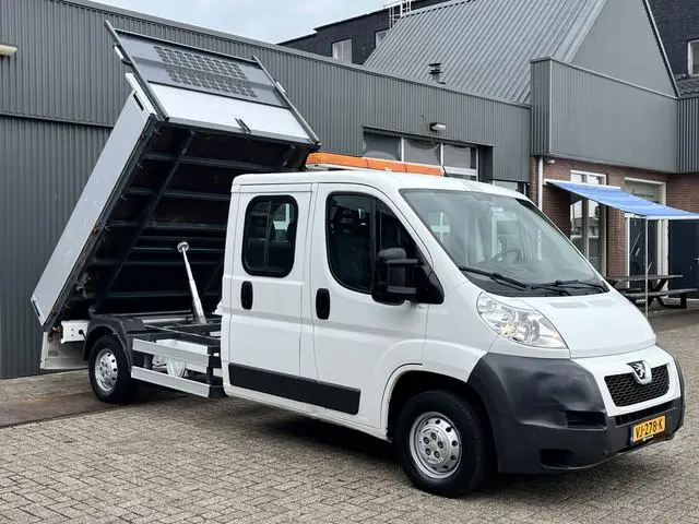 Peugeot Boxer 335 2.2 HDI L3 DC LET OP 5e VERSNELLING WERKT NIET !!! Kipper Trekhaak 2500kg trekgewi...