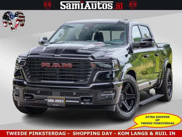Dodge RAM 1500 Night Premium | Full Option | De Meest Luxe Pick-Up in zijn Klasse | Comfortabele Dub...