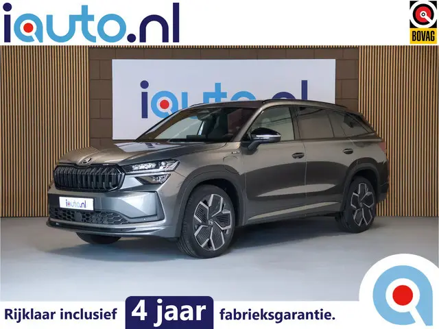 ŠKODA Kodiaq iV 1.5 TSI PHEV Sportline Pano/Matrix LED/ACC/Keyless/Camera/20"/Elek. stoel+mem/Trekha...