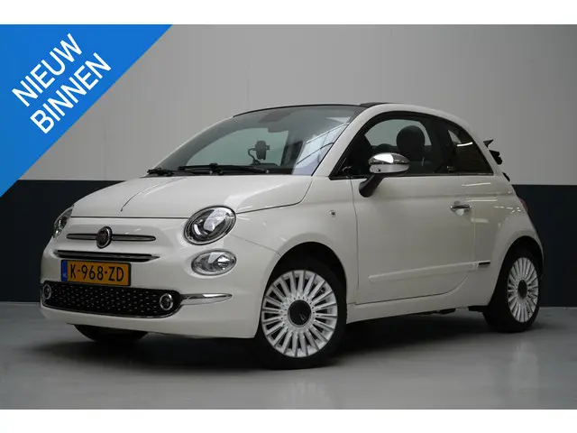 Fiat 500 C 1.0 Hybrid Star | Navigatie | Apple Carplay | Climate control | Parkeersensoren | Half le...