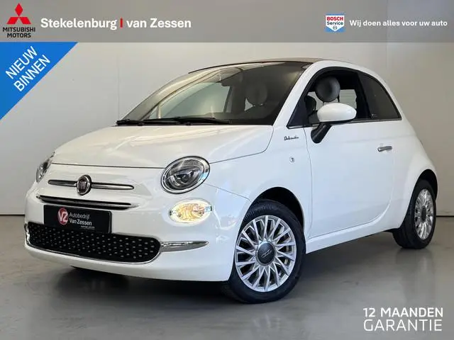 Fiat 500 C 1.0 Hybrid Dolcevita | Leder | App Connect | Cabrio | Cruise | Rijklaarprijs