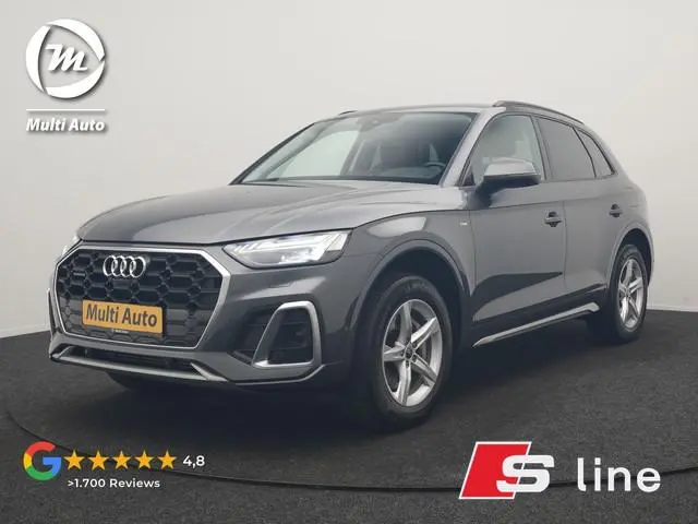 Audi Q5 55 TFSI e S Line PHEV 367pk Dealer O.H | Trekhaak Af Fabriek | Adaptive Cruise | 360 Camera...