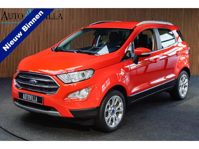 Ford EcoSport 1.0 EcoBoost Titanium Leer Navi PDC Climate C. LM velgen BTW auto