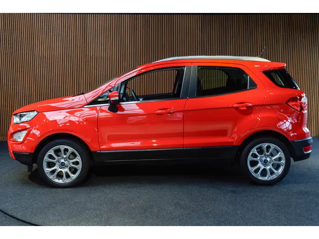 Ford EcoSport 1.0 EcoBoost Titanium Leer Navi PDC Climate C. LM velgen BTW auto