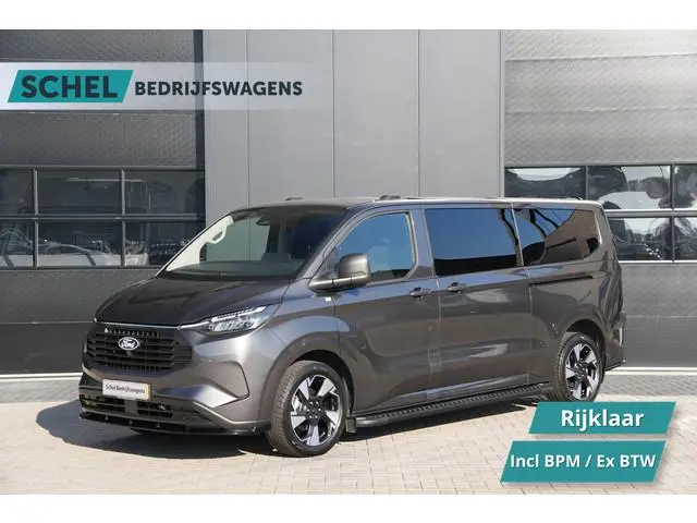 Ford Transit Custom 320 2.5 PHEV L2H1 Trend 232pk - 2x Schuif - Trekhaak - Blindspot - ACC - Stoel/S...