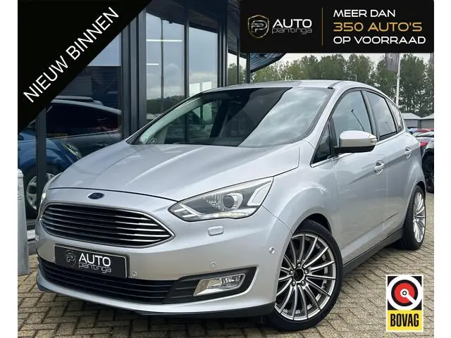 Ford C-Max 1.0 Titanium 125PK | D-Riem is Vervangen | Onderhoudshistorie | Trekhaak | Achteruitrijca...