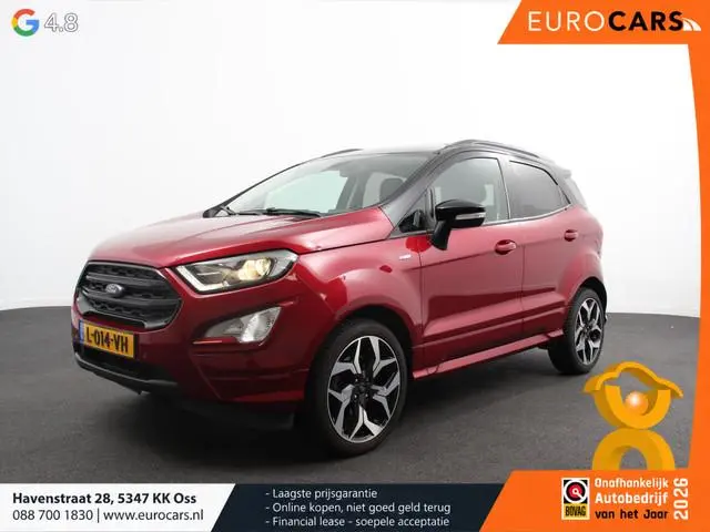 Ford EcoSport 1.0 EcoBoost ST-Line Black Climate control Navigatie Parkeersensoren Camera Sfeerverli...