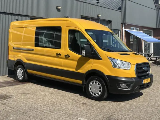 Ford Transit 350 2.0 TDCI L3H2 DC RWD Airco Cruise control Trekhaak 3500kg trekgewicht Kastinrichtin...